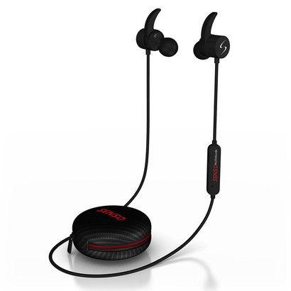 senso bluetooth headphones wireless sports earphones with cvc 6.0 noise suppression technology and ipx5 waterproof desing with magnetic earbuds secure fit
