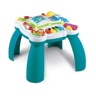 leapfrog learn and groove musical table activity center grows with baby from sitting to standing