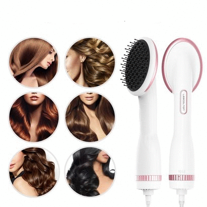 lescolton ionic hair brush 2 in 1 hair dryer and styler
