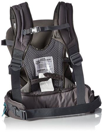 infantino carry on carrier with 6 practical pockets and four carrying positions