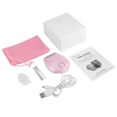 kungfuren rechargeable waterproof ladies shaver electric hair removal for women, portable and easy to carry, removing hair from the hands, arms, underarms, legs and bikini lines