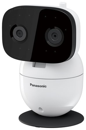 panasonic kx-hn3001w baby monitor with 3.5-inch color monitor and wall-mountable monochrome night-vision camera