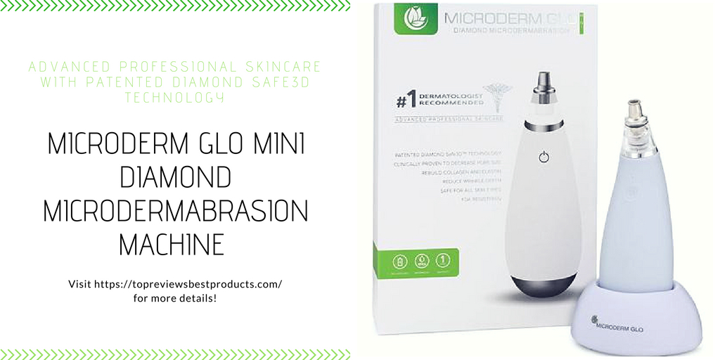 Microderm GLO MINI Diamond Microdermabrasion Machine
