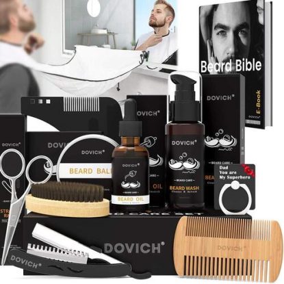 DOVICH 12 in 1 Beard Grooming Kit
