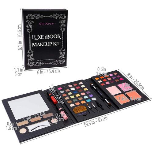 SHANY Luxe Book Makeup Portable and Sleek Design Palette Set