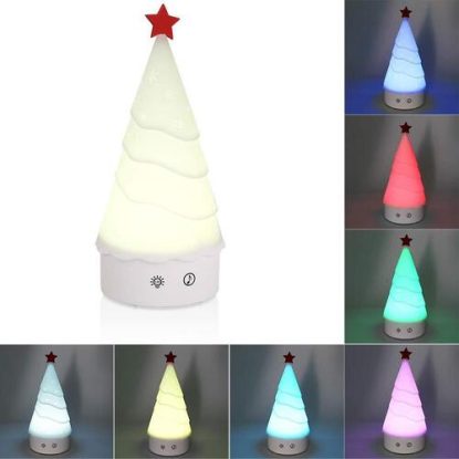 Teng ABS and Silica gel Christmas Tree LED Night Light with battery-powered