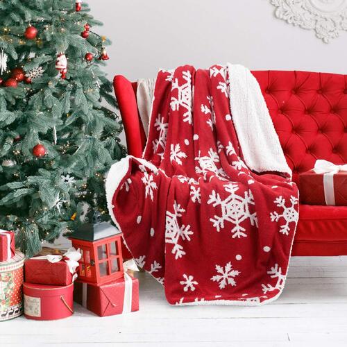 great Christmas decor bedsure blanket