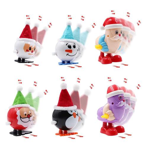 heytech 12 Wind-up Christmas Toys Beautiful Christmas gift for Kids