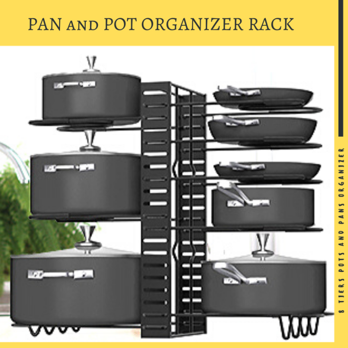 pan and pot organizer rack by G-TING