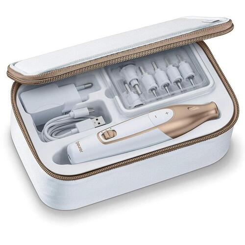 Beurer MP64 Luxury Rechargeable Nail Care Set with LED Light
