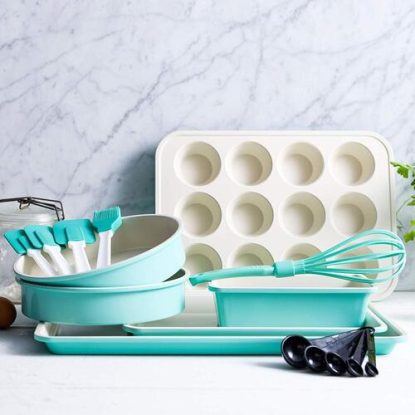 GreenLife High-heat Resistant 12 piece Healthy Ceramic Nonstick Baking Set
