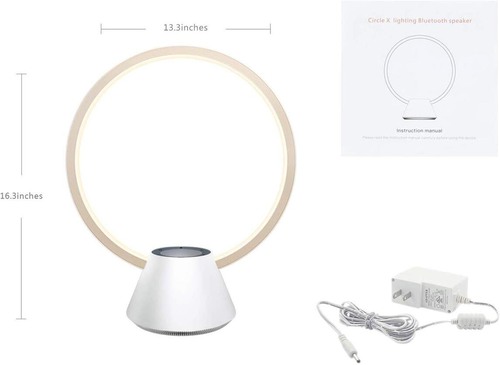 Marrado Stylish Ring Design Smart Touch Dimmable LED Mood Lamp with TWS Function and Timing Function