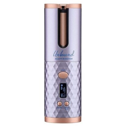 Conair Unbound USB Cordless Auto Hair Curler with Ceramic-Coated Barrel and LCD Digital Display
