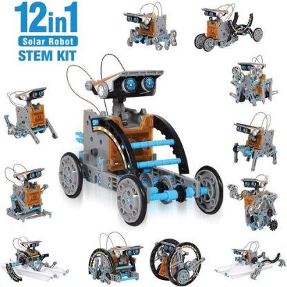 ciro 12 in 1 solar robot stem kit educational toy for kids