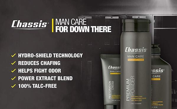 Chassis 3 piece Premium Men's Care Gift Set included Toiletry Bag