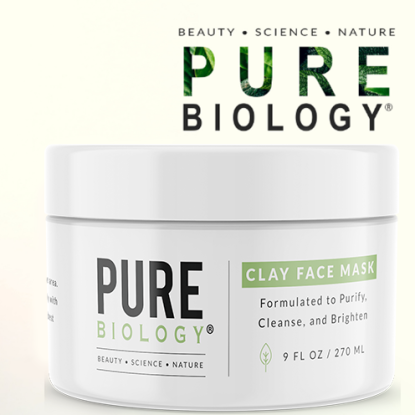 Pure Biology Premium Clay Face Mask