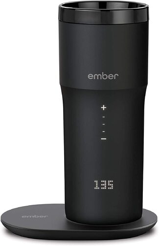 Ember Smart Touch Temperature-Control Beverage Travel Mug with Auto Sleep Feature