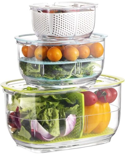 LUXEAR Acrylic resin BPA-free Food Storage Containers