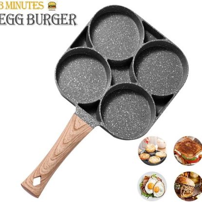 MIUGO Aluminium Alloy, Non-stick Egg Pan with Handle