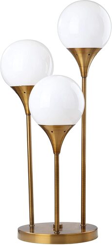 Safavieh Modern Brass Gold Table Lamp Home Decor