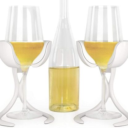 VoChill 2pcs personal wine glass chiller