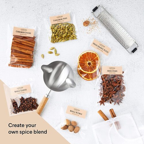 mulled wine kit includes whole mulling spices for wine lovers