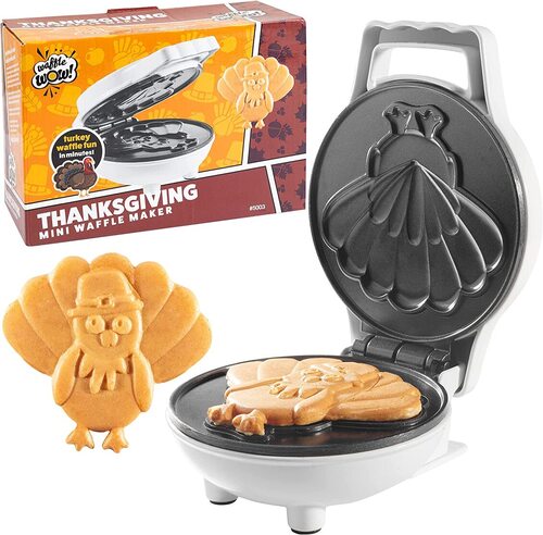 Thanksgiving Turkey-shaped Waffle Maker