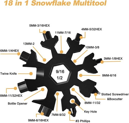 best stocking stuffer for men snowflake multitool