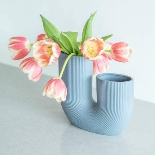 Minimalist Ceramic Flowers Vase for Home Decor