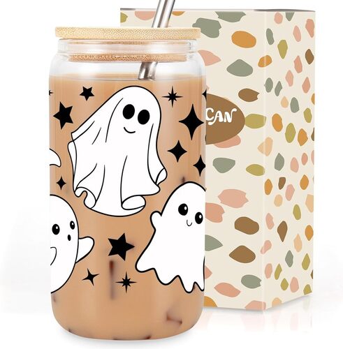 Spooky Halloween Coffee Cup in Gift Box